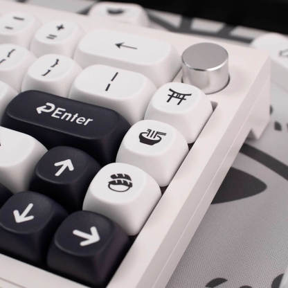 KeycapGuru Simplicity MOA Keycap Set - English, PBT, 144 Keys