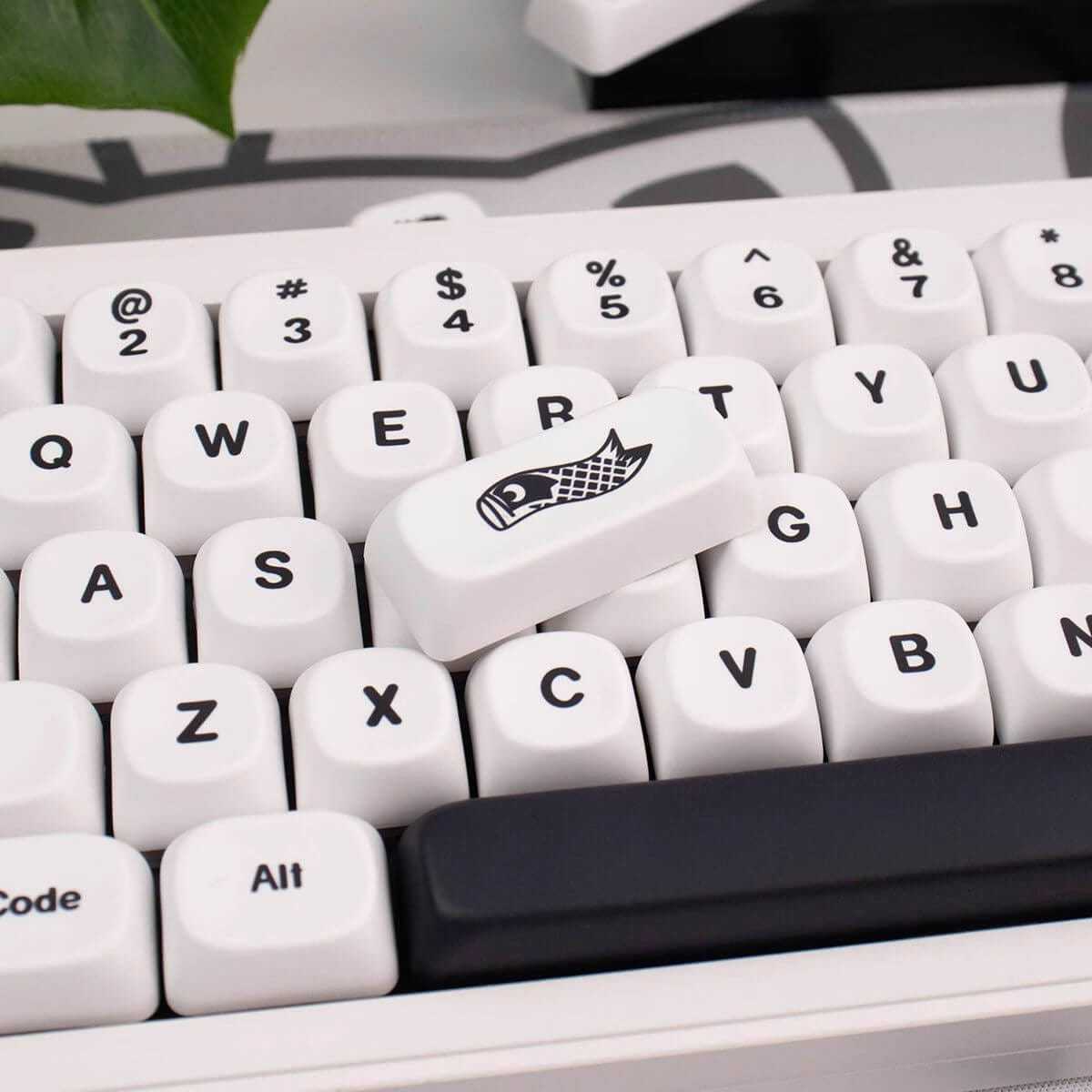 KeycapGuru Simplicity MOA Keycap Set - English, PBT, 144 Keys