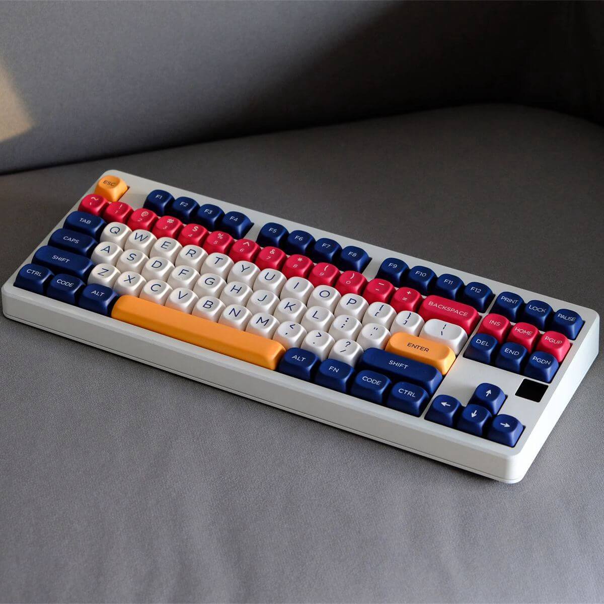KeycapGuru Summer Carvinal MOA Keycap Set - PBT, 126 Keys