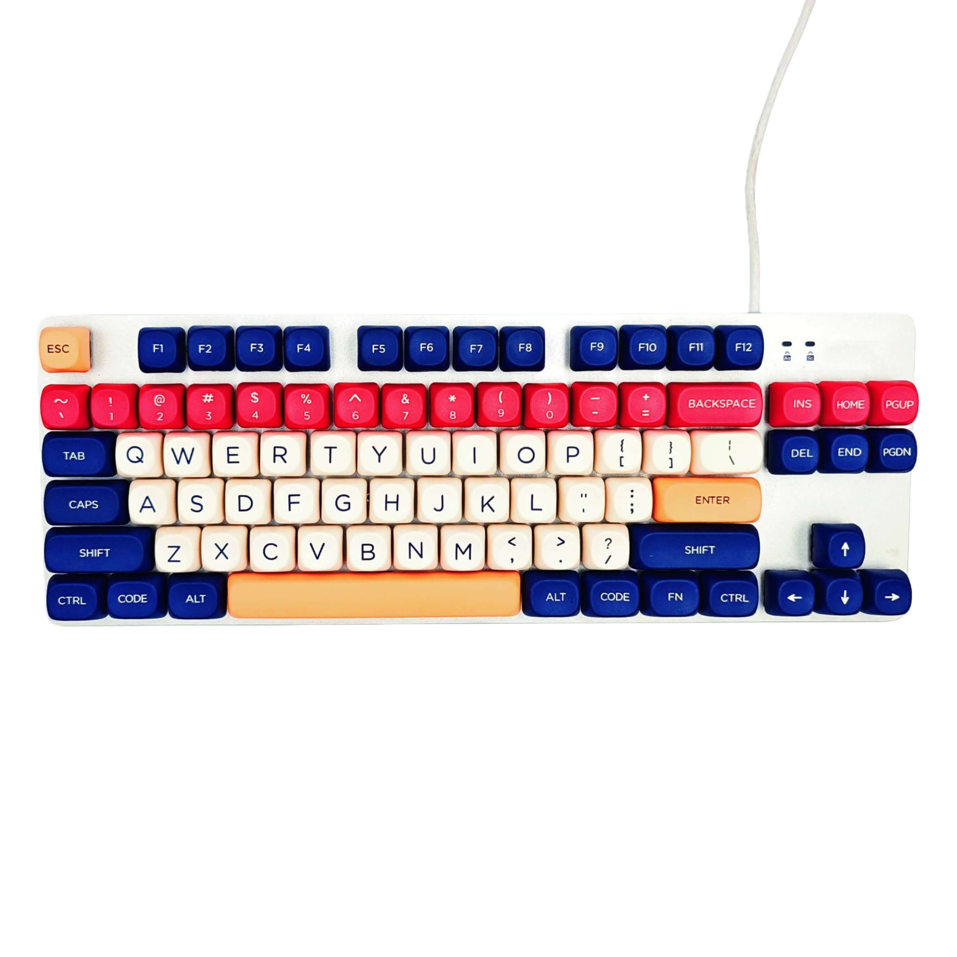 KeycapGuru Summer Carvinal MOA Keycap Set - PBT, 126 Keys