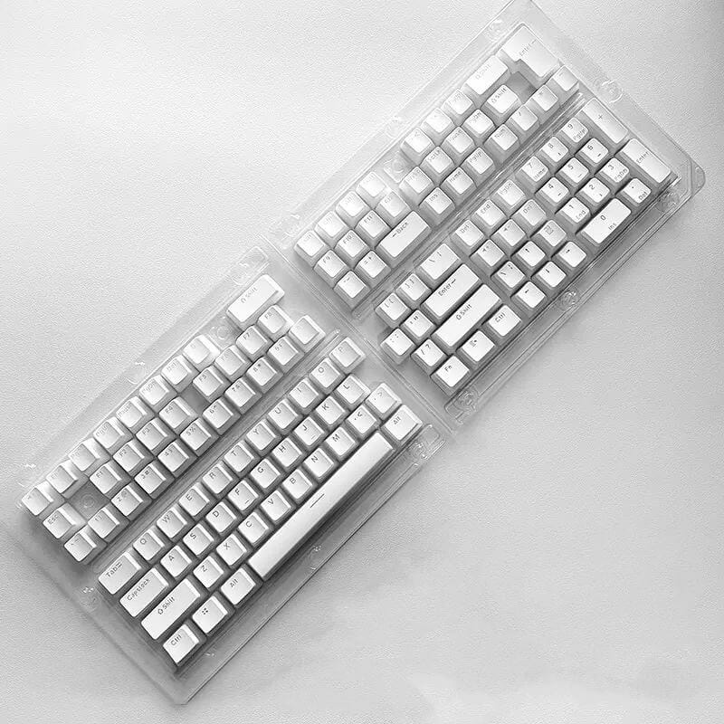 KeycapGuru OEM Pudding Keycap Set - PBT+PC, 129 Keys