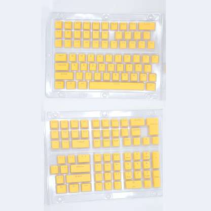 KeycapGuru OEM Pudding Keycap Set - PBT+PC, 129 Keys