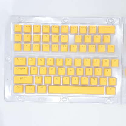 KeycapGuru OEM Pudding Keycap Set - PBT+PC, 129 Keys