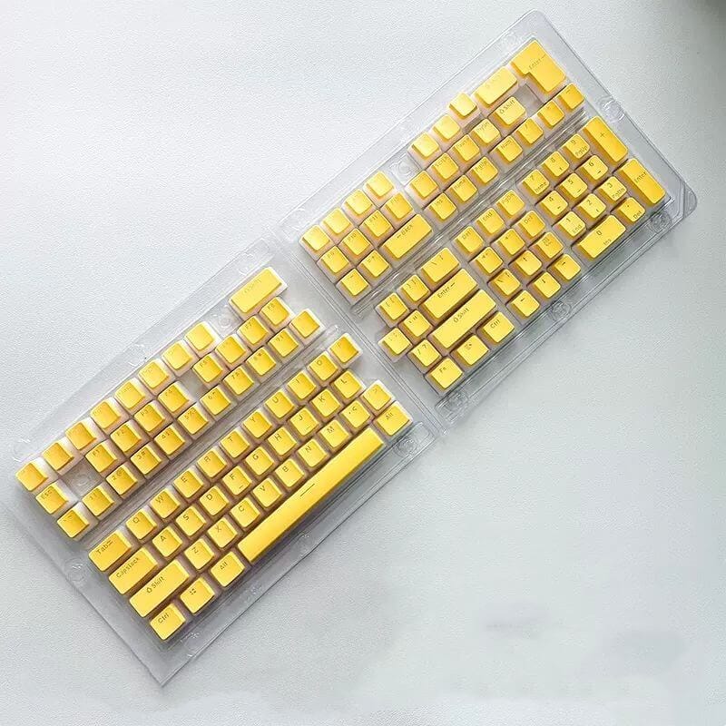 KeycapGuru OEM Pudding Keycap Set - PBT+PC, 129 Keys