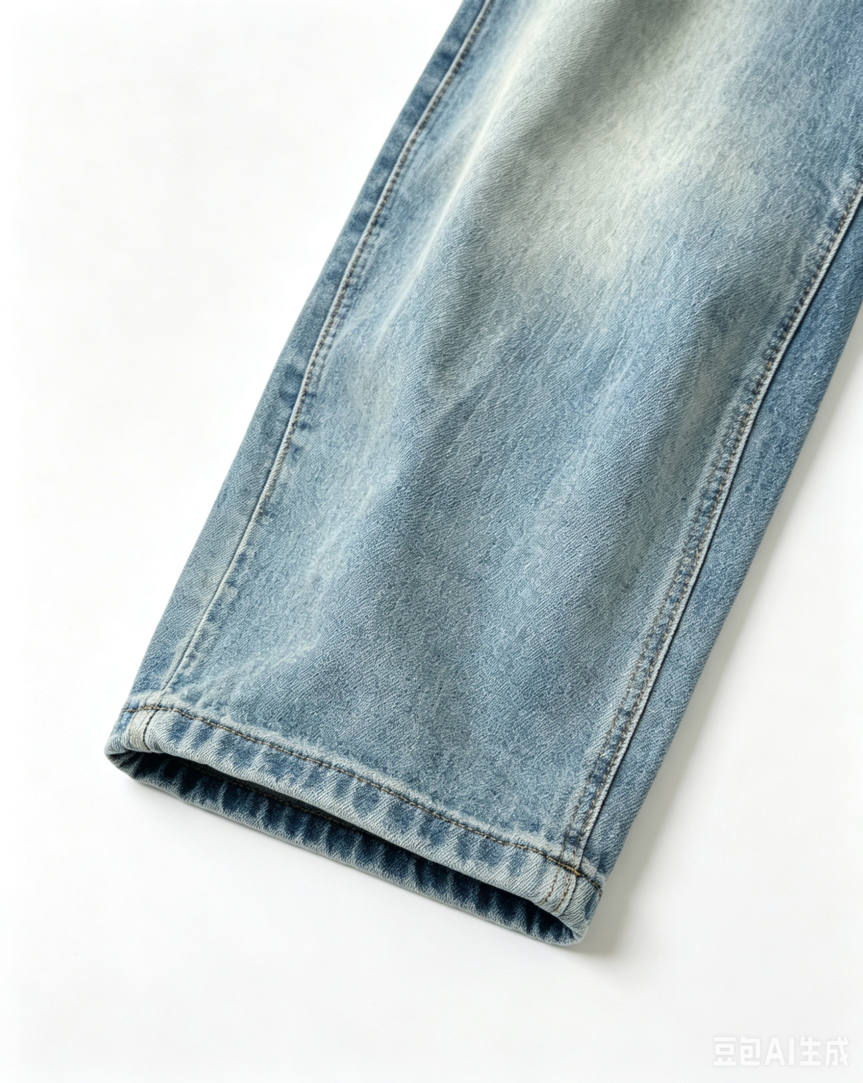 Washed Blue Jeans