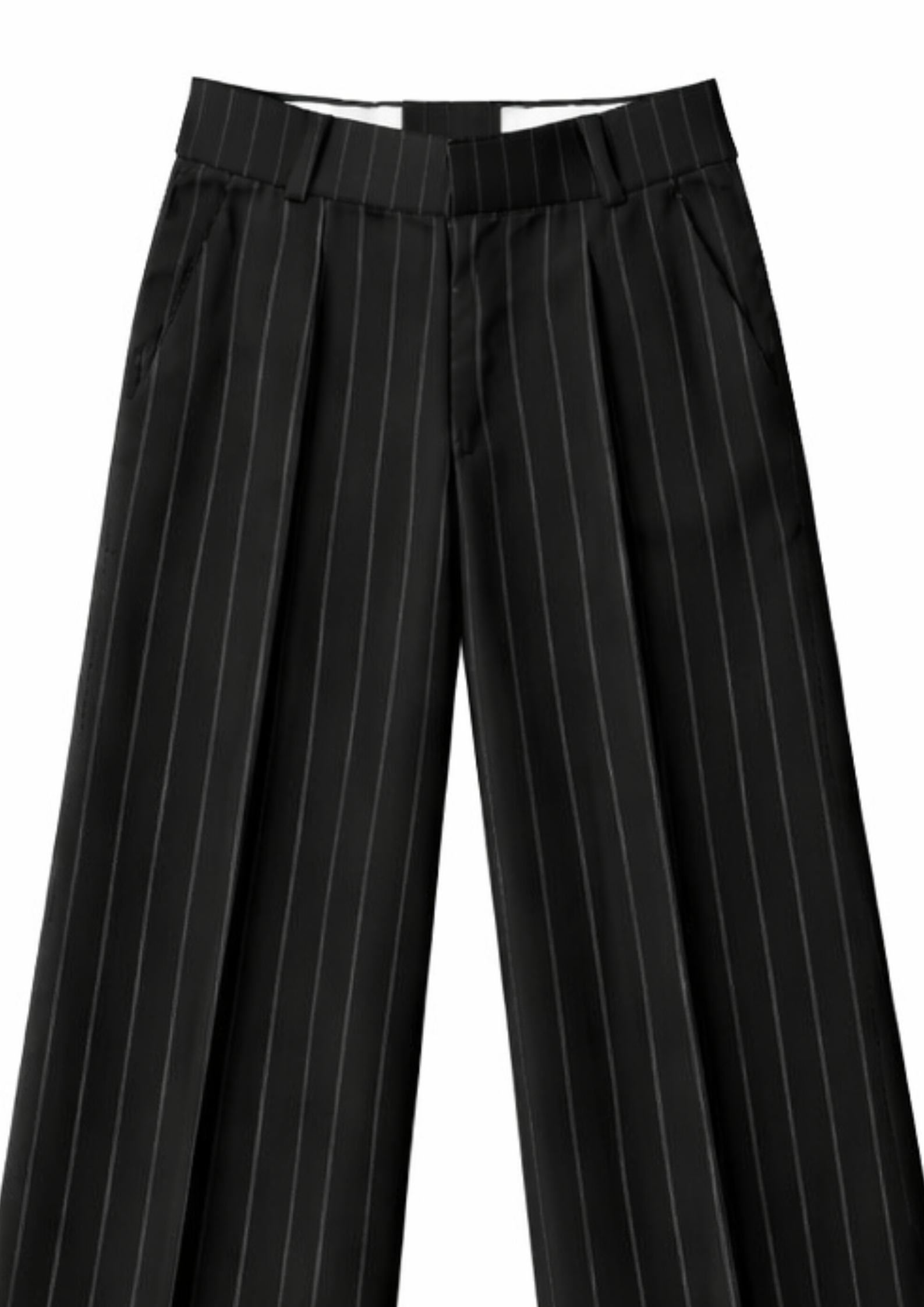 STRAIGHT FIT SINGLE PLEATED TROUSER