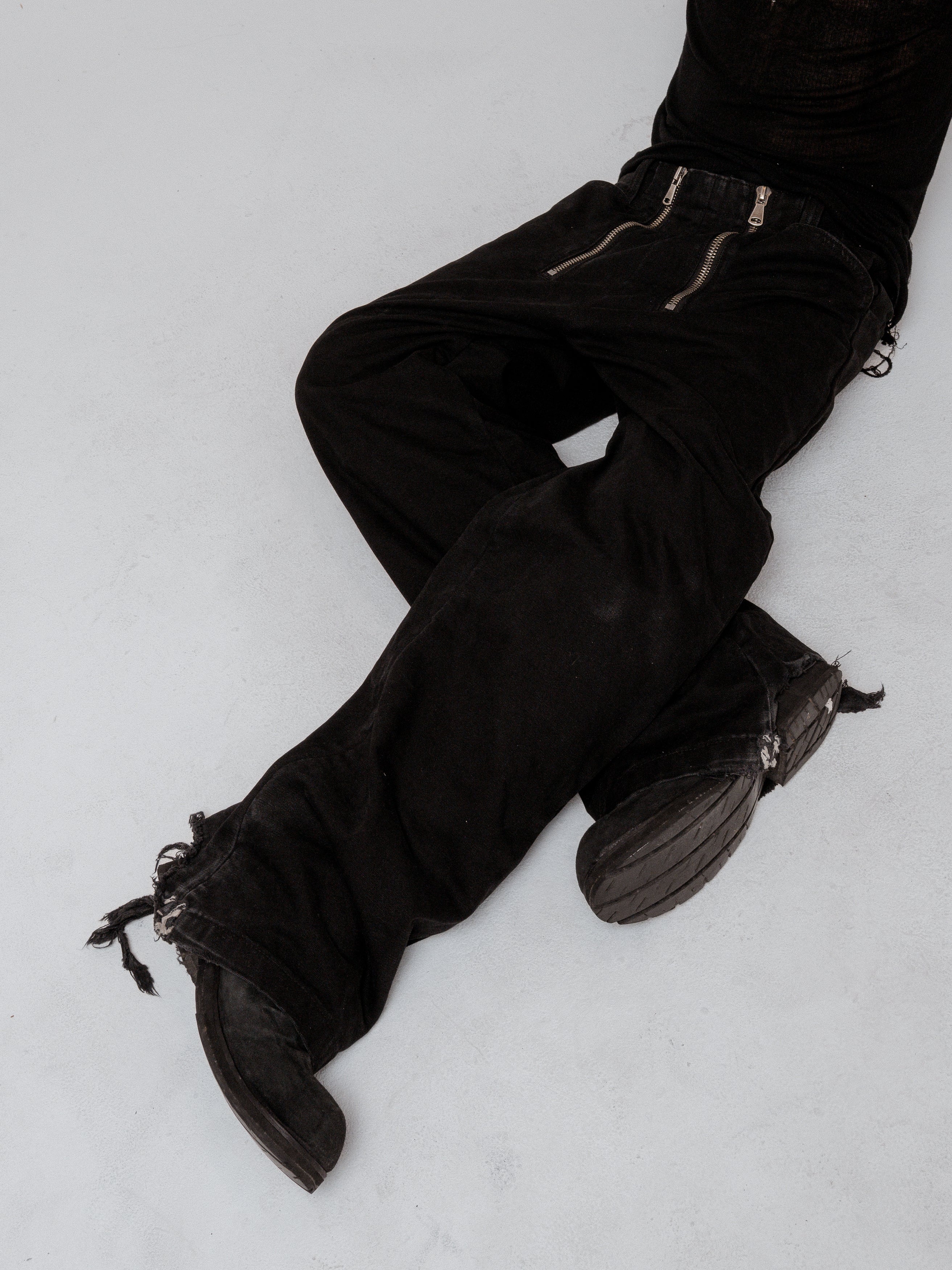  DOUBLE-ZIP PANTS