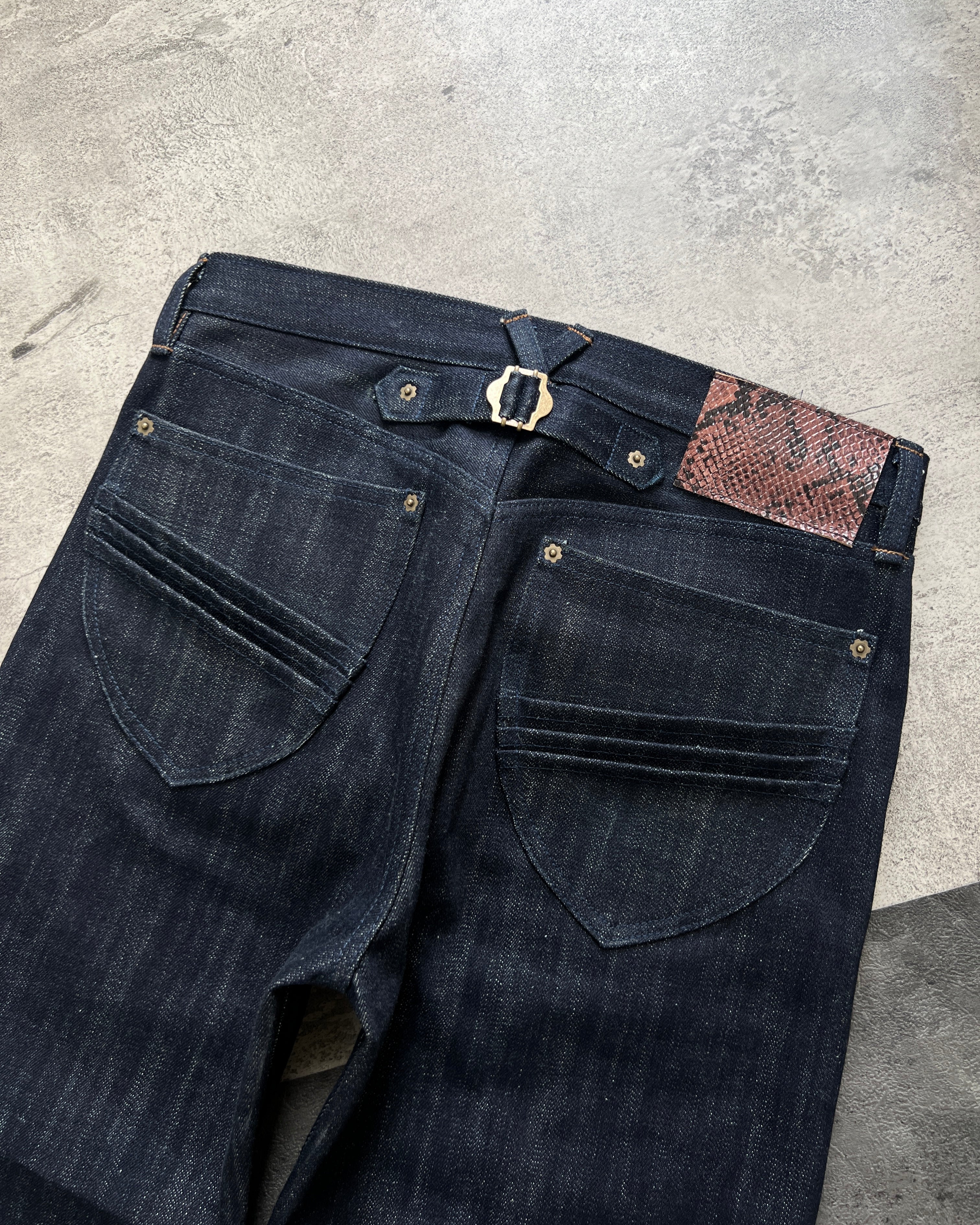 ‘Raw 1.1’ Selvedge Bootcut Jeans