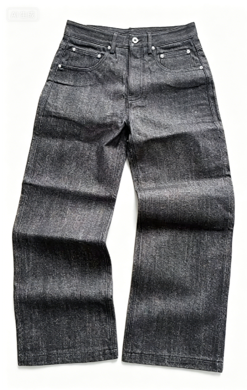 Fishbone Adjust Raw Denim Flare Pants
