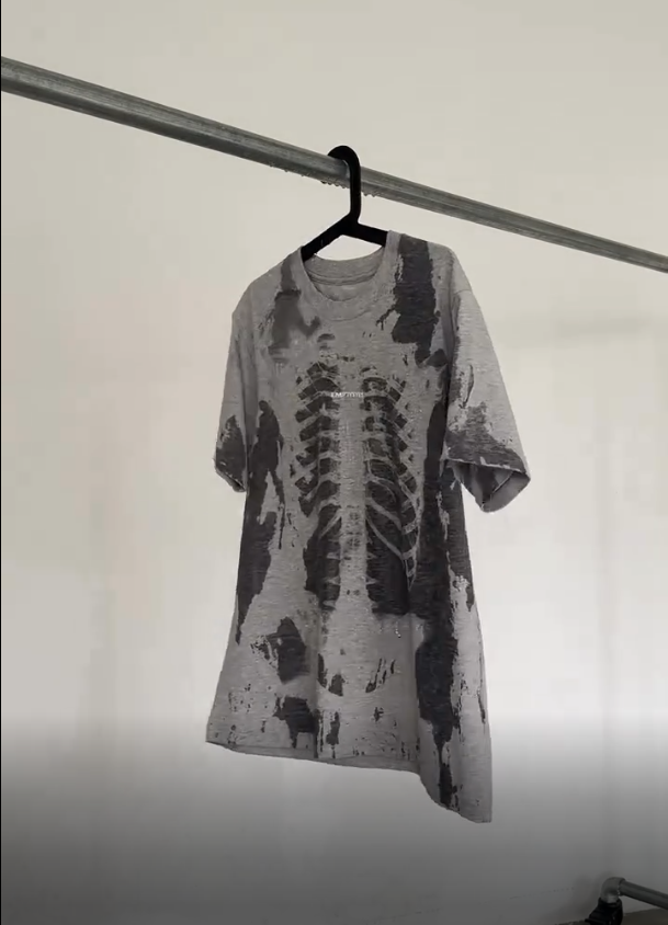 Water-Reactive Skeleton T-shirt