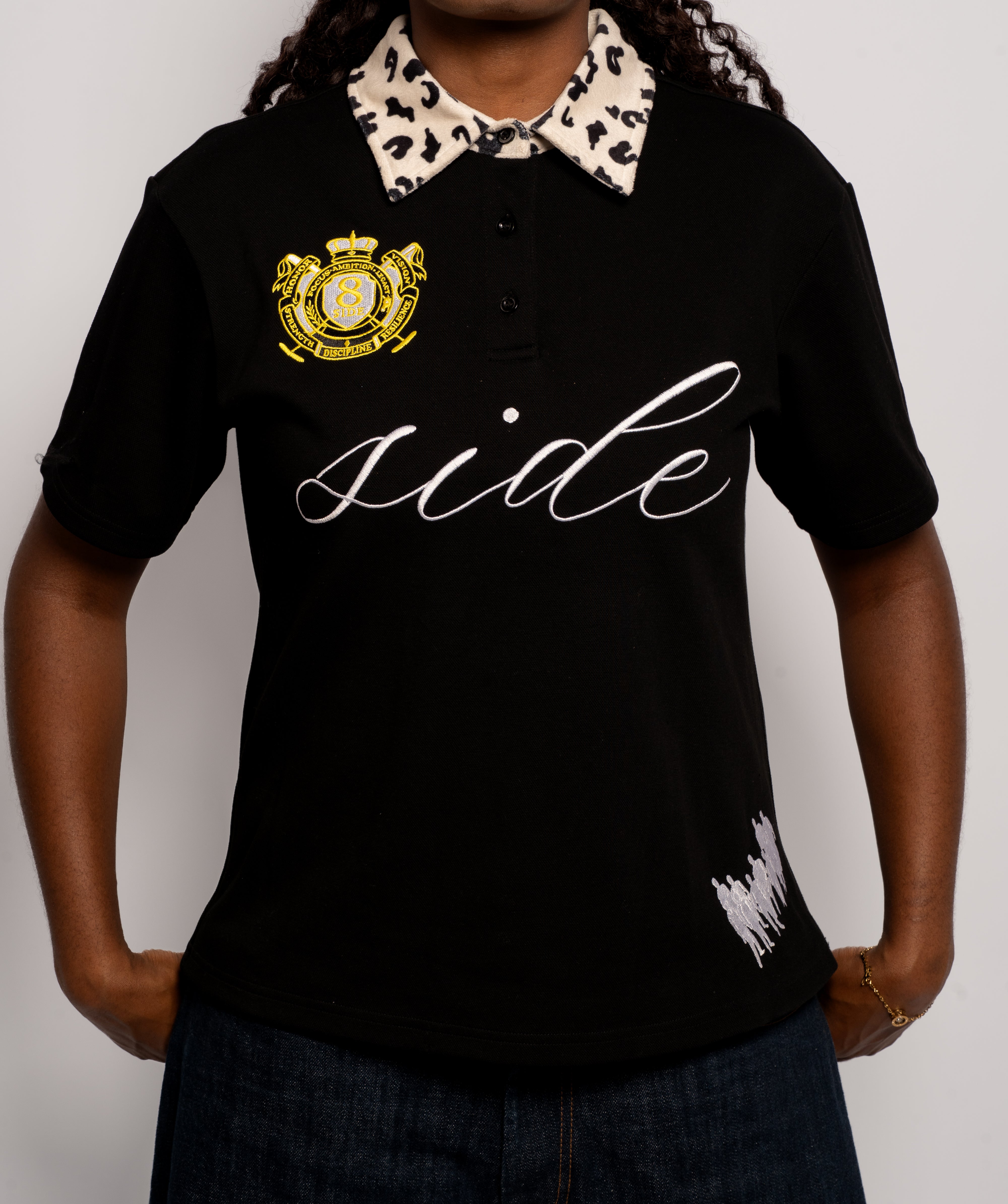 Outlaw Embroidered Polo Shirt