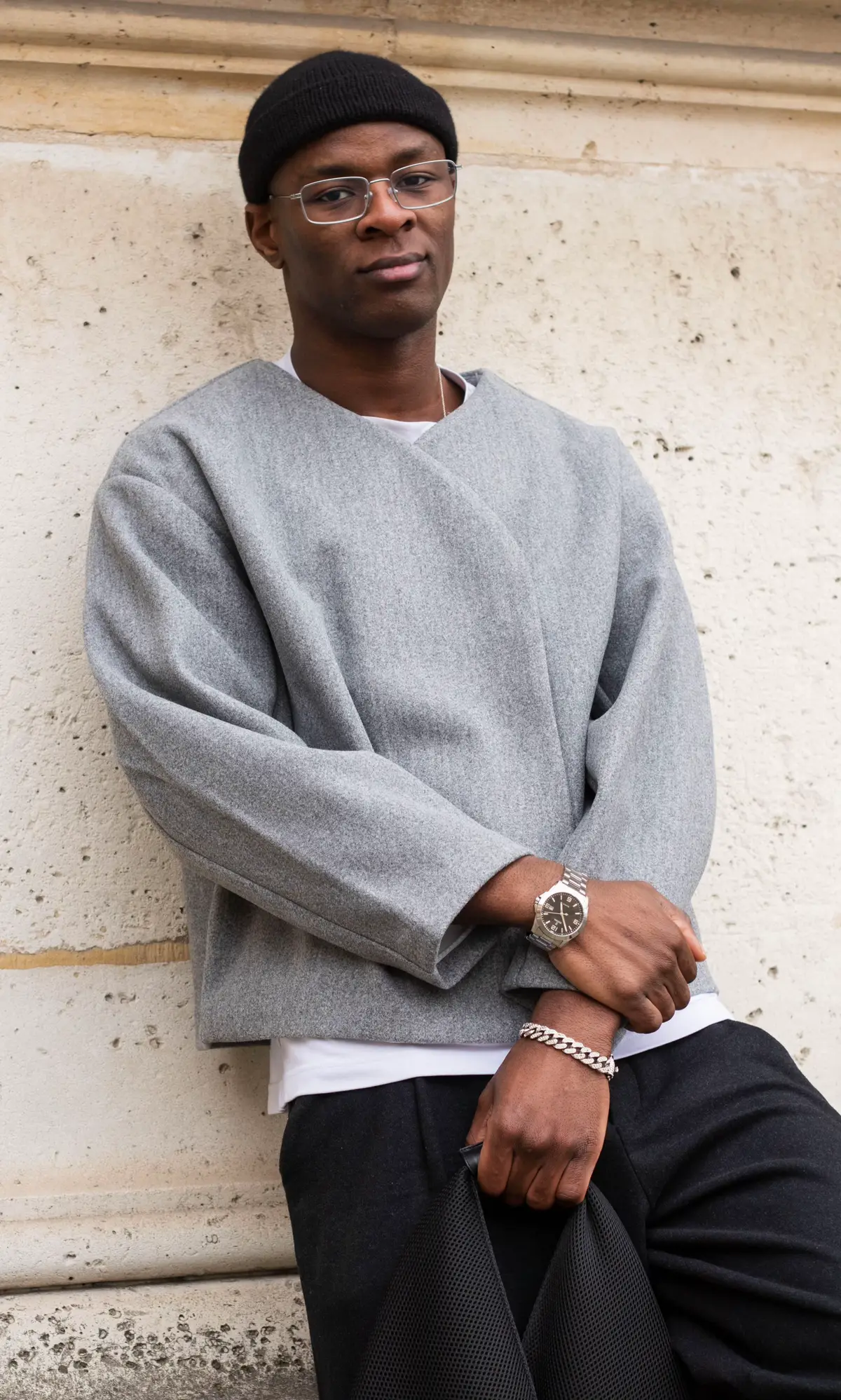 WOOL TEXTURED JACKET