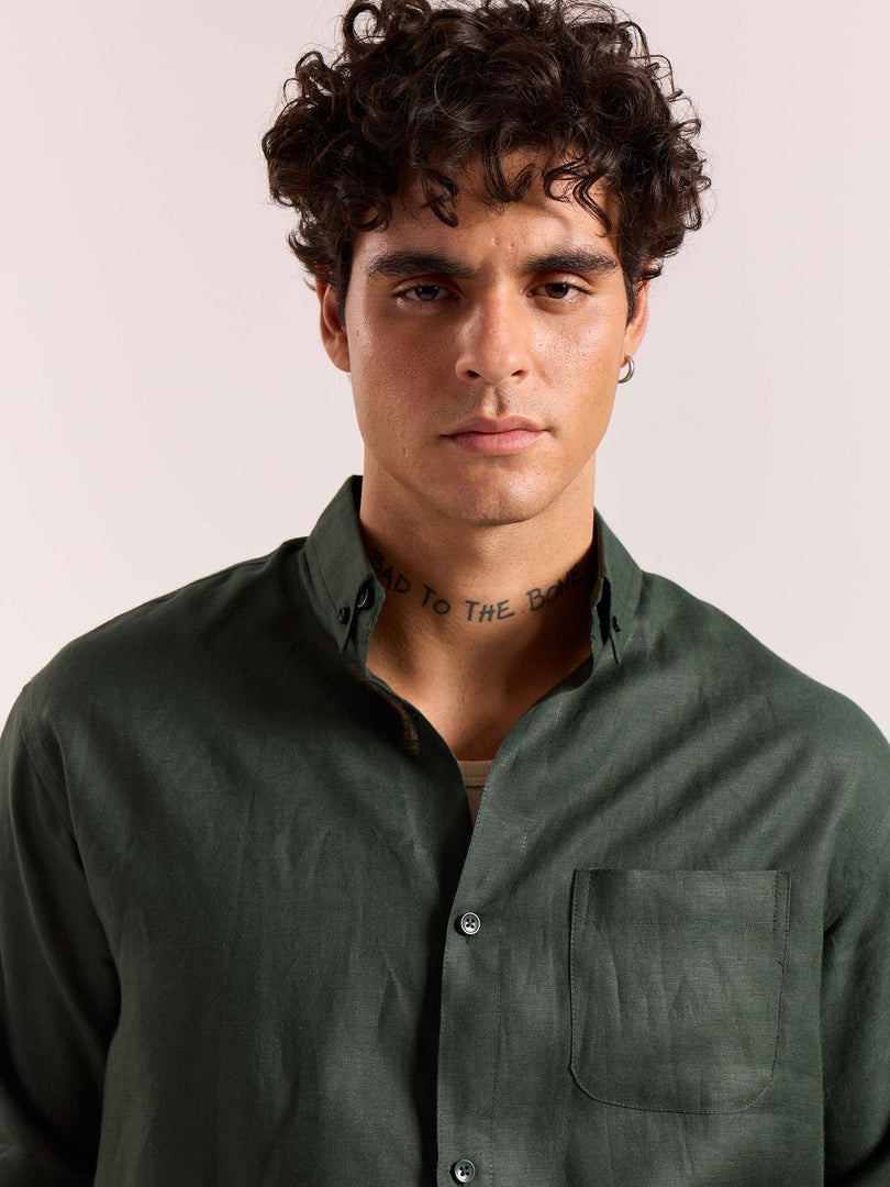 60s Lea Linen Shirt