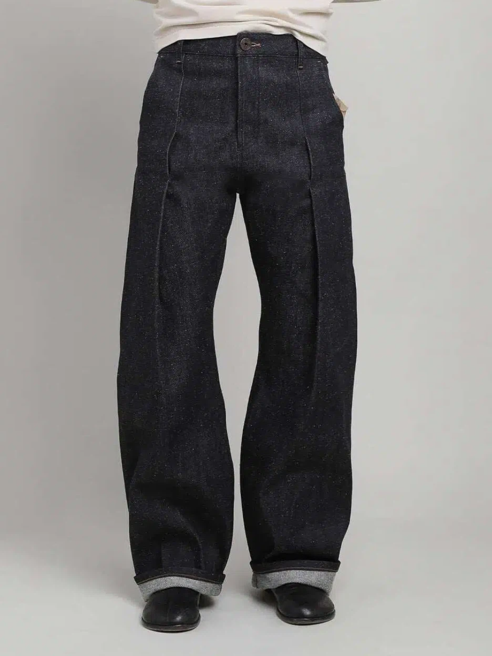 JAPANESE SNOW NEPPY INDIGO DENIM