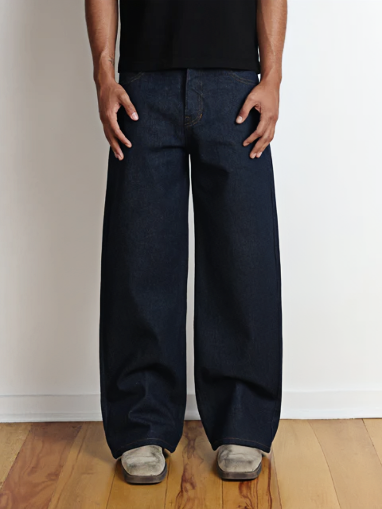 TOKYO RAW STRAIGHT-WIDE JEANS