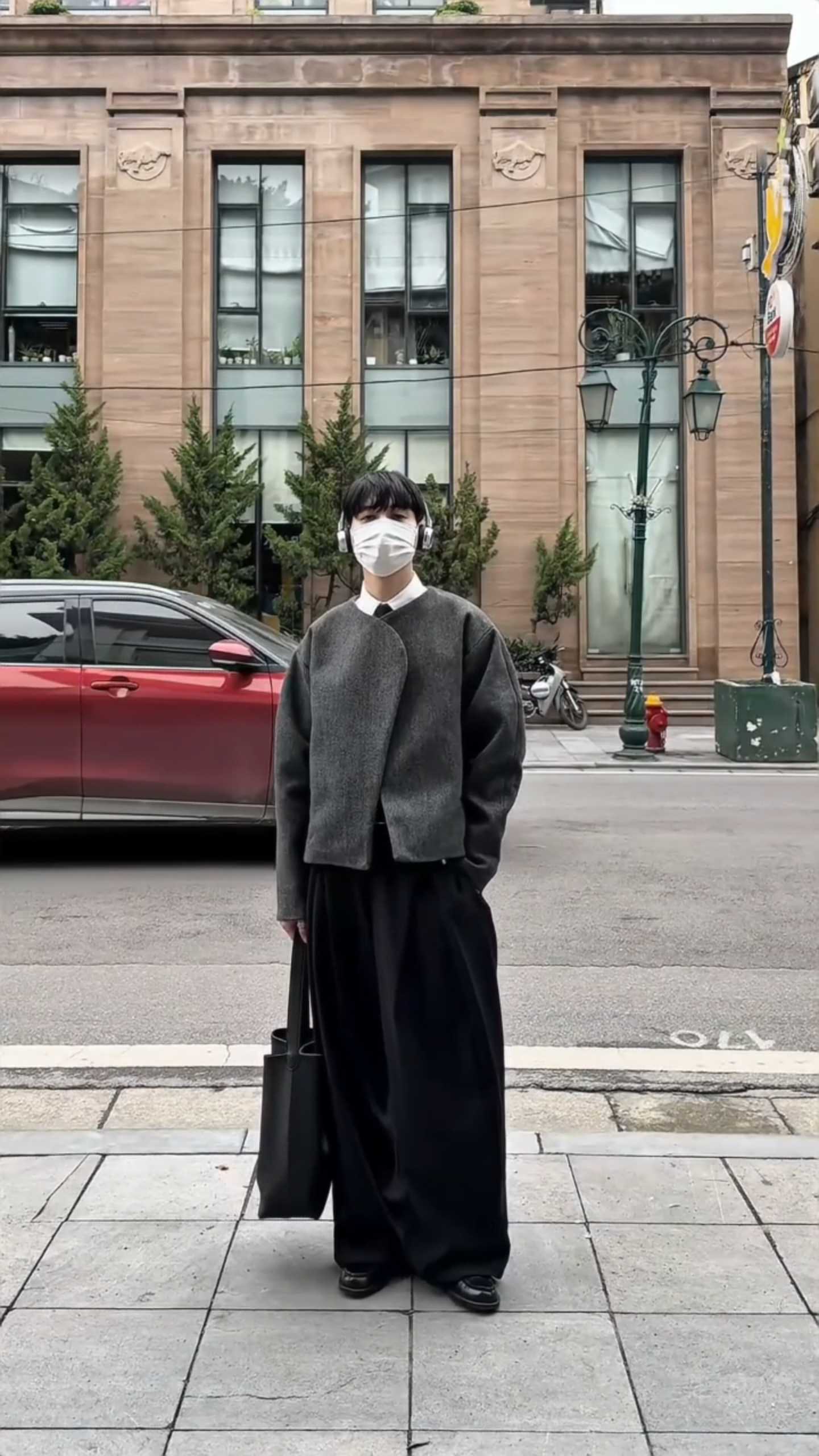 GREY BELLAC WOOL JACKET