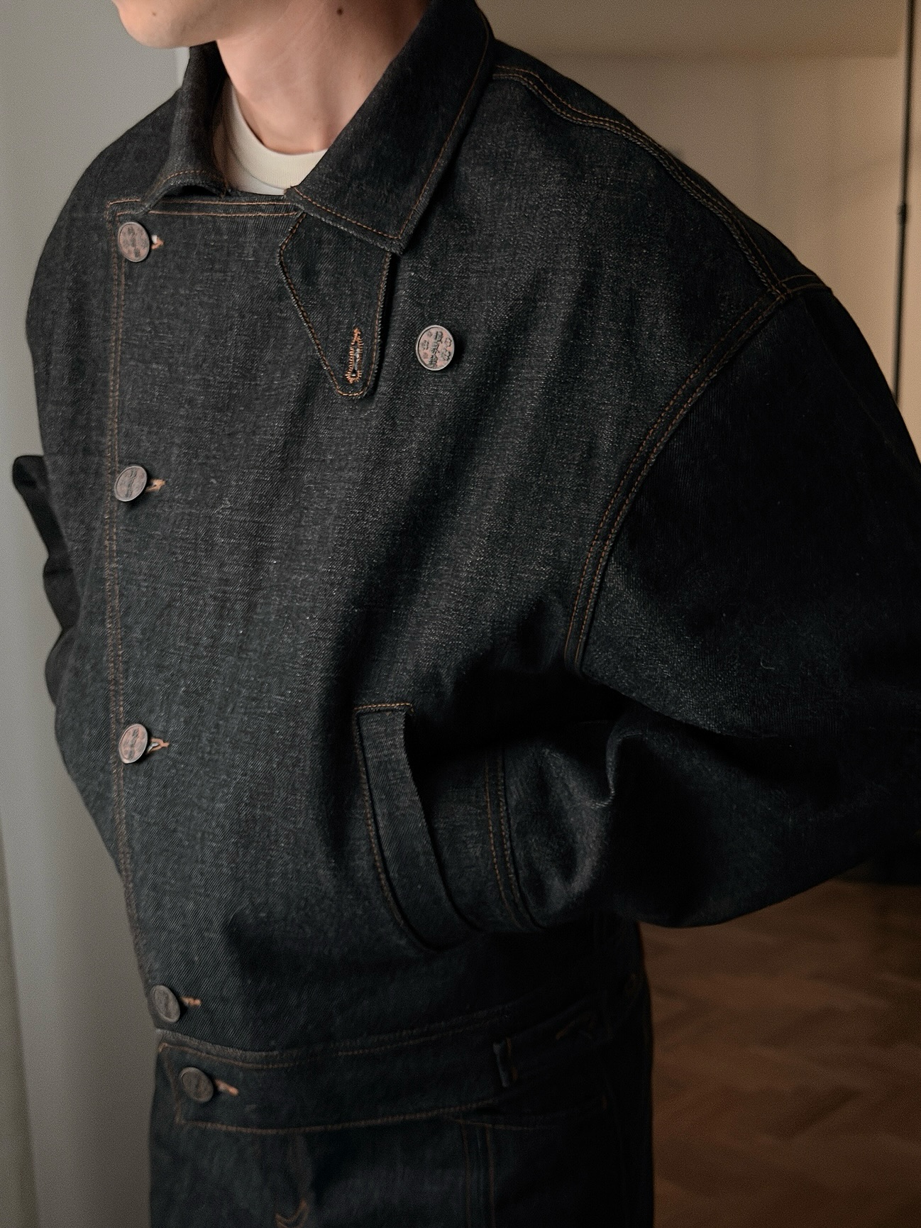 14.9 OZ JAPANESE SELVEDGE DENIM JACKET