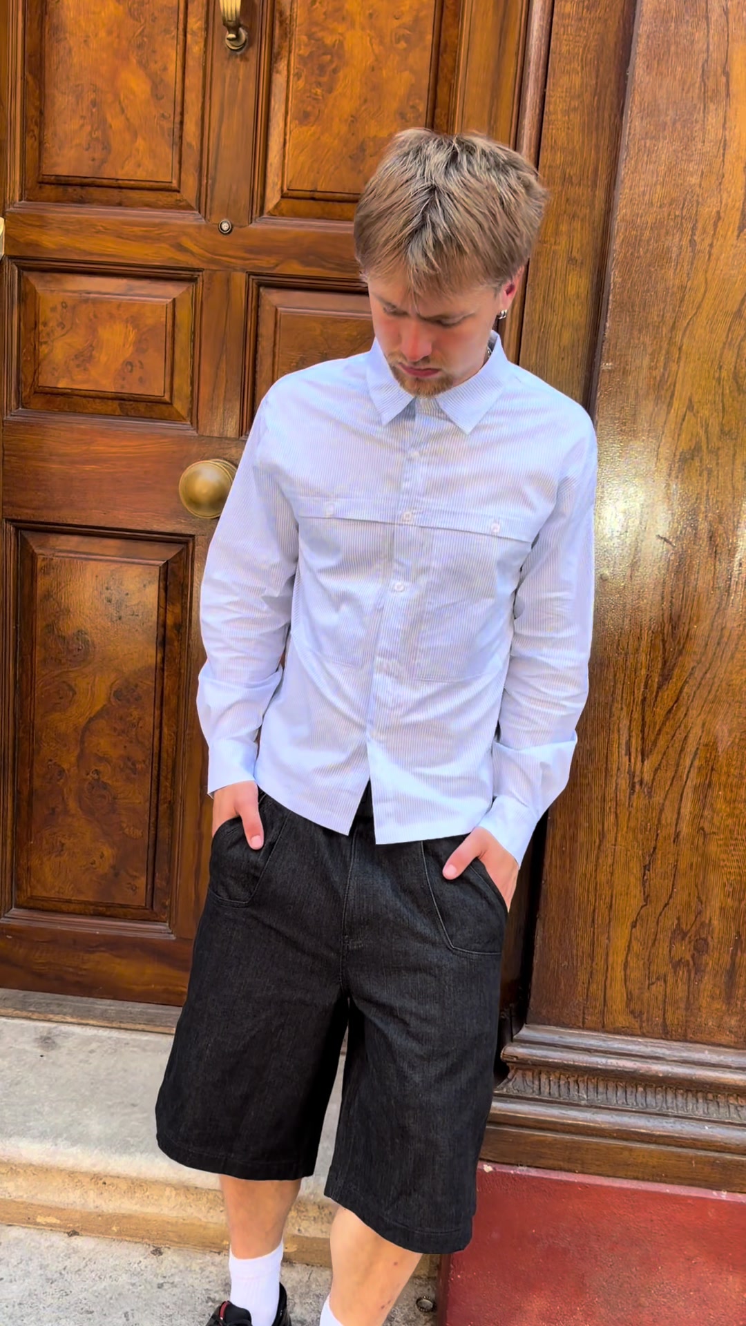 Loose Striped Shirt