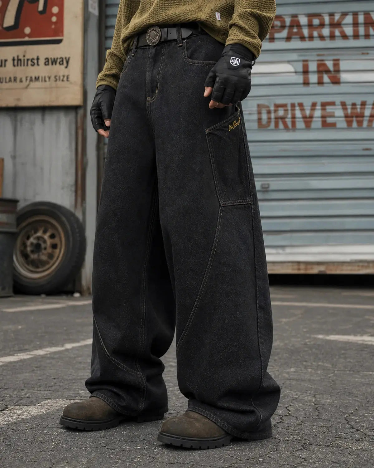 INFLATION Super Raw Barrel Jeans 