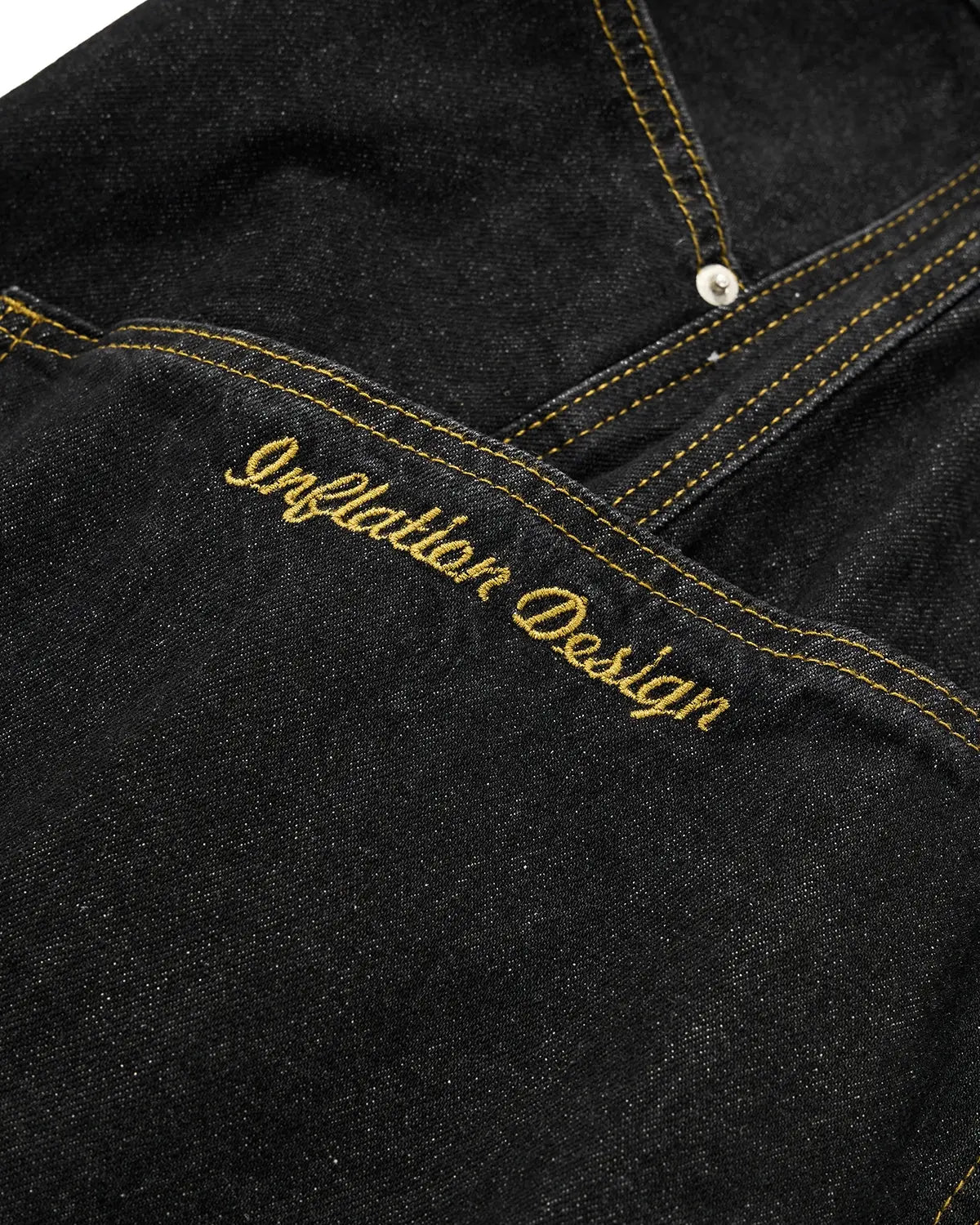 INFLATION Super Raw Barrel Jeans 