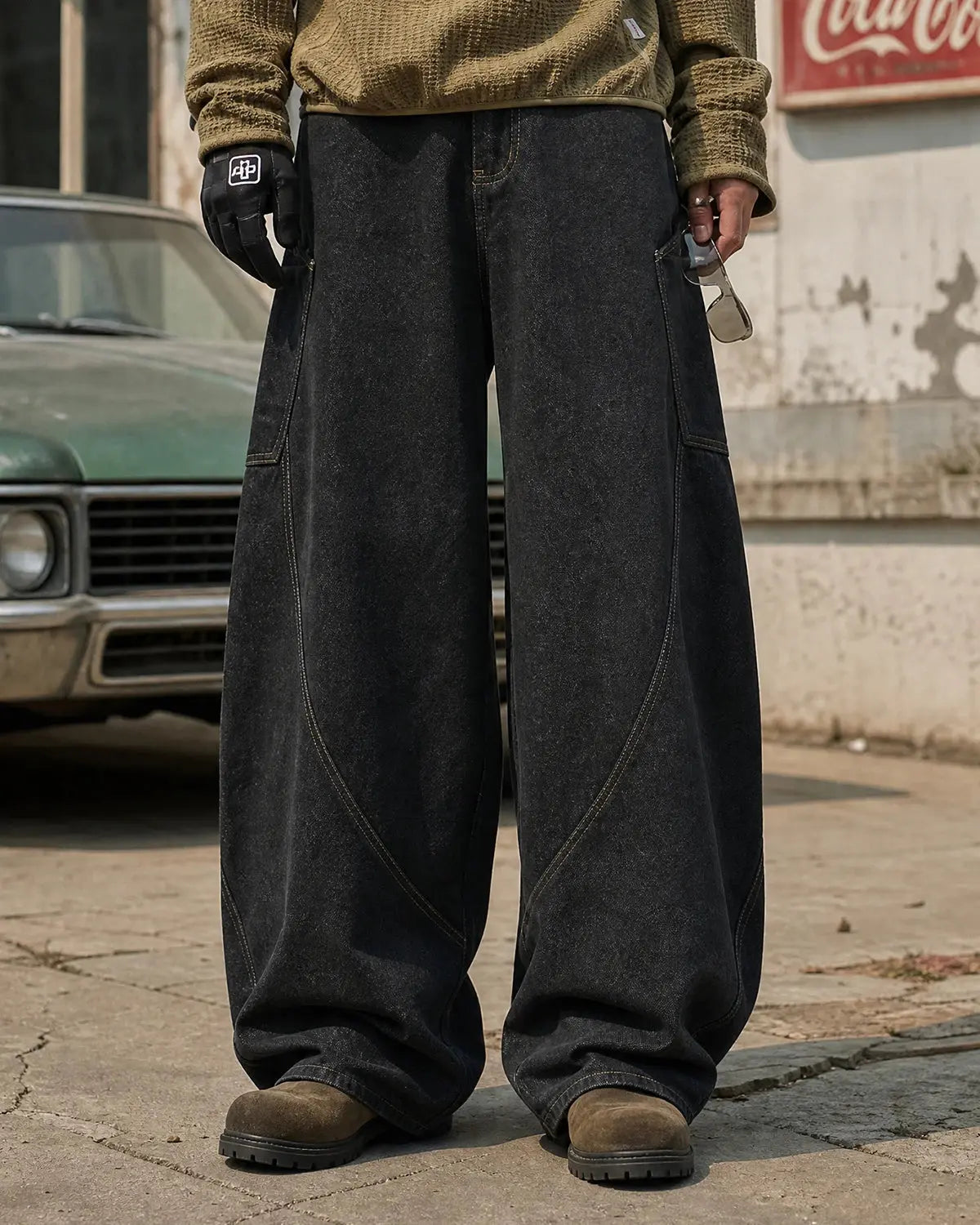 INFLATION Super Raw Barrel Jeans 