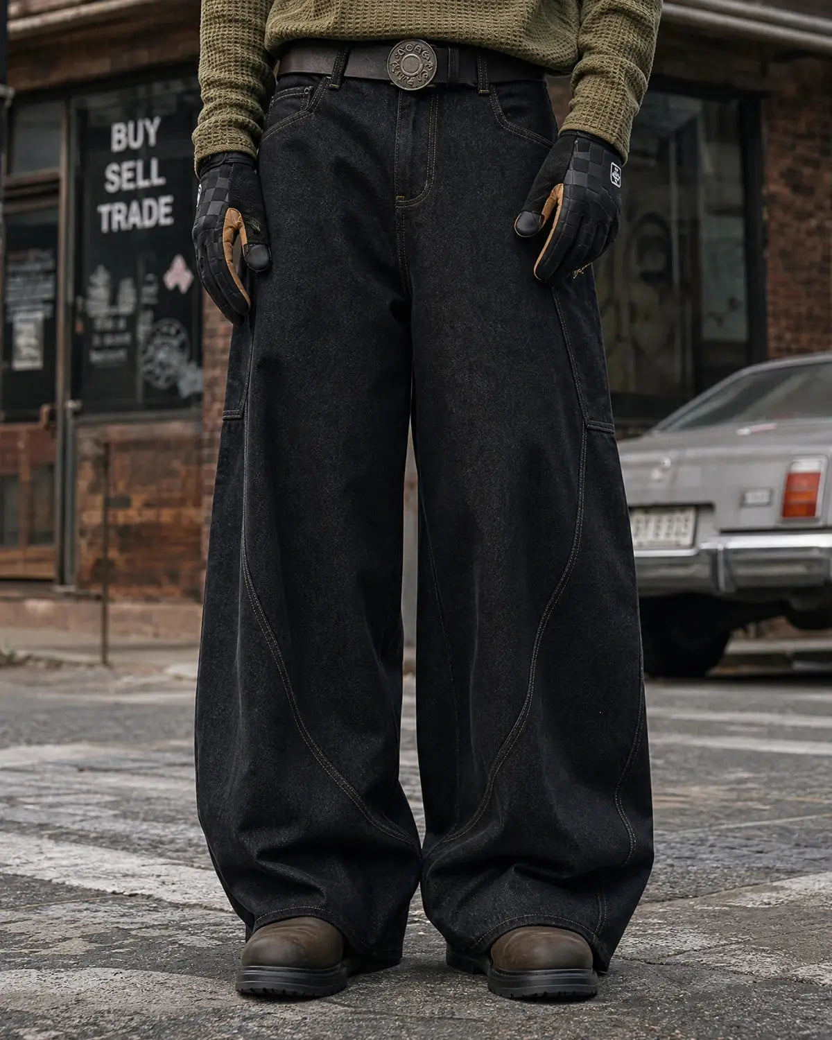 INFLATION Super Raw Barrel Jeans 