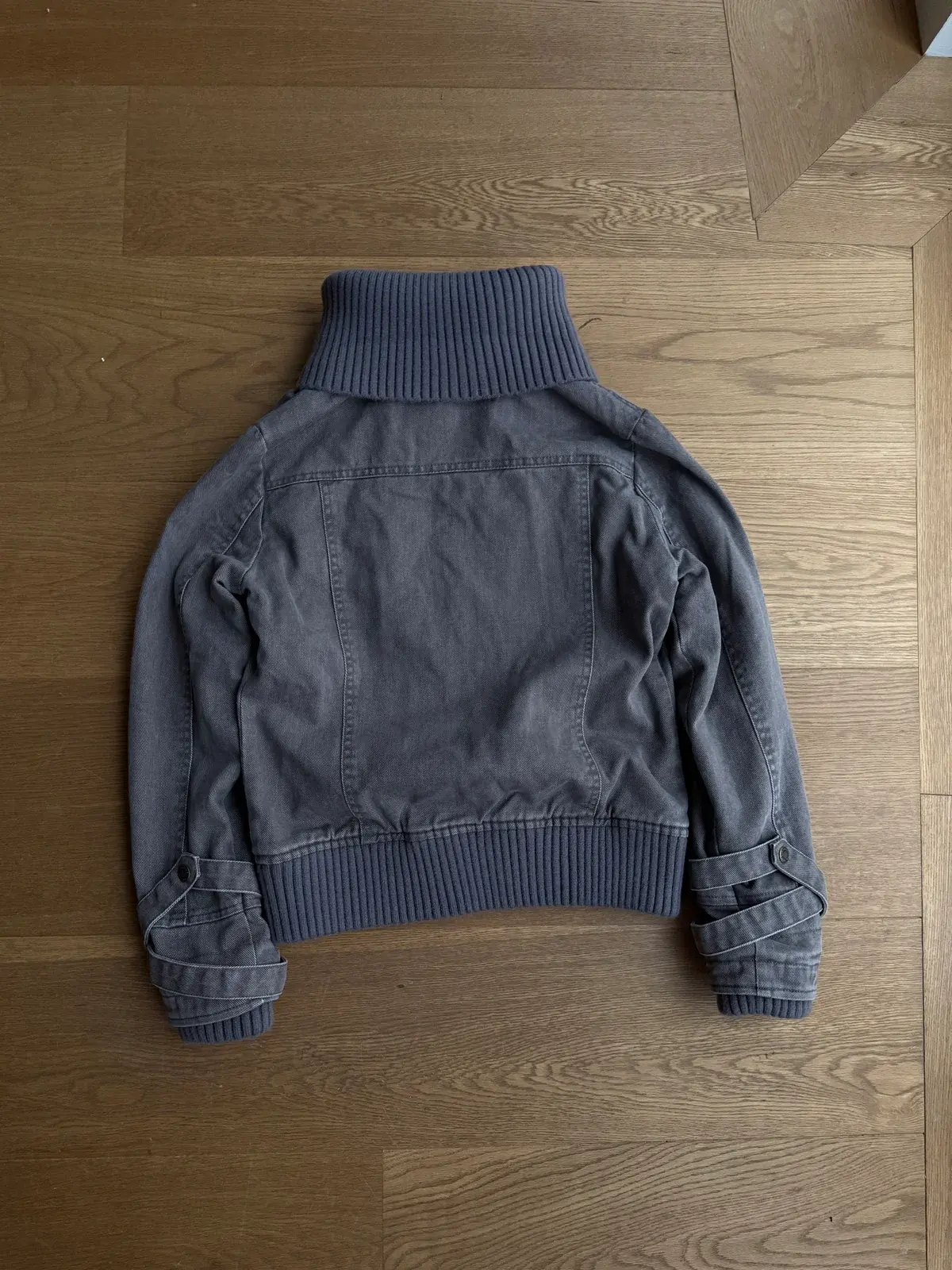 2000S RIBBED COLLAR CARGO JACKET