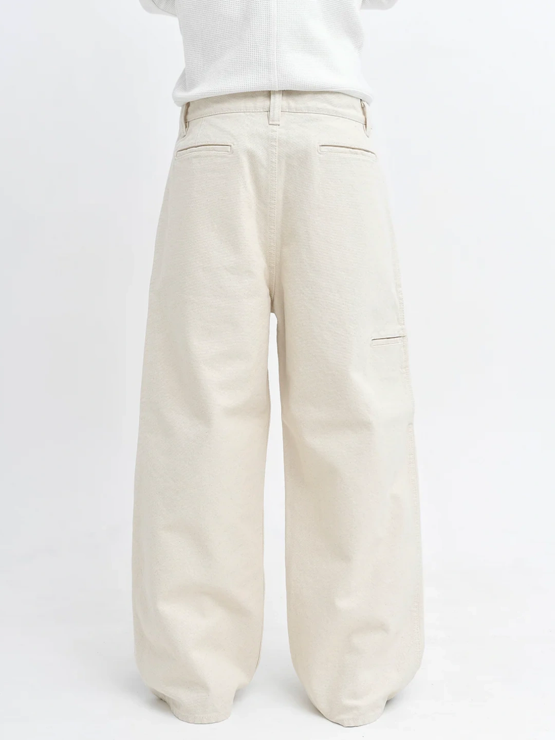 OKAYAMA PLEATED WIDE-LEG PANTS