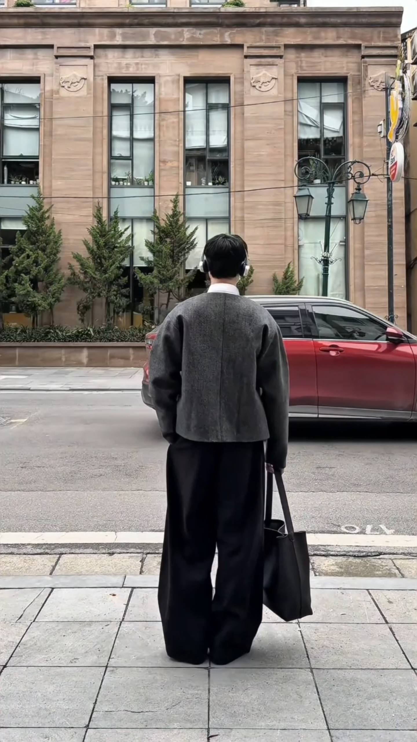 GREY BELLAC WOOL JACKET