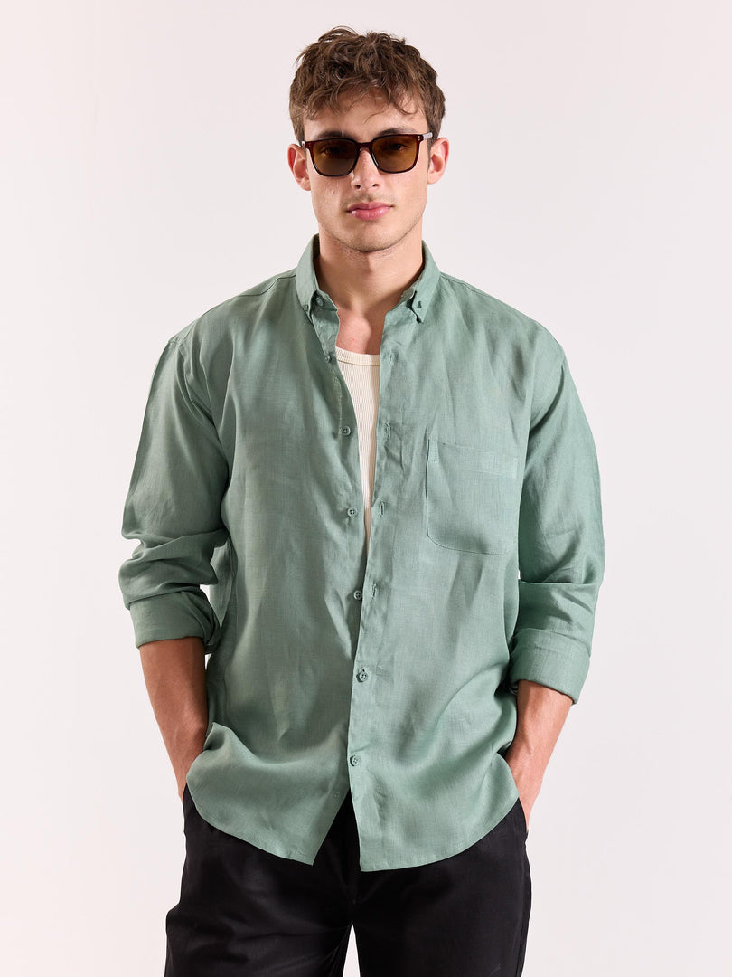 60s Lea Linen Shirt