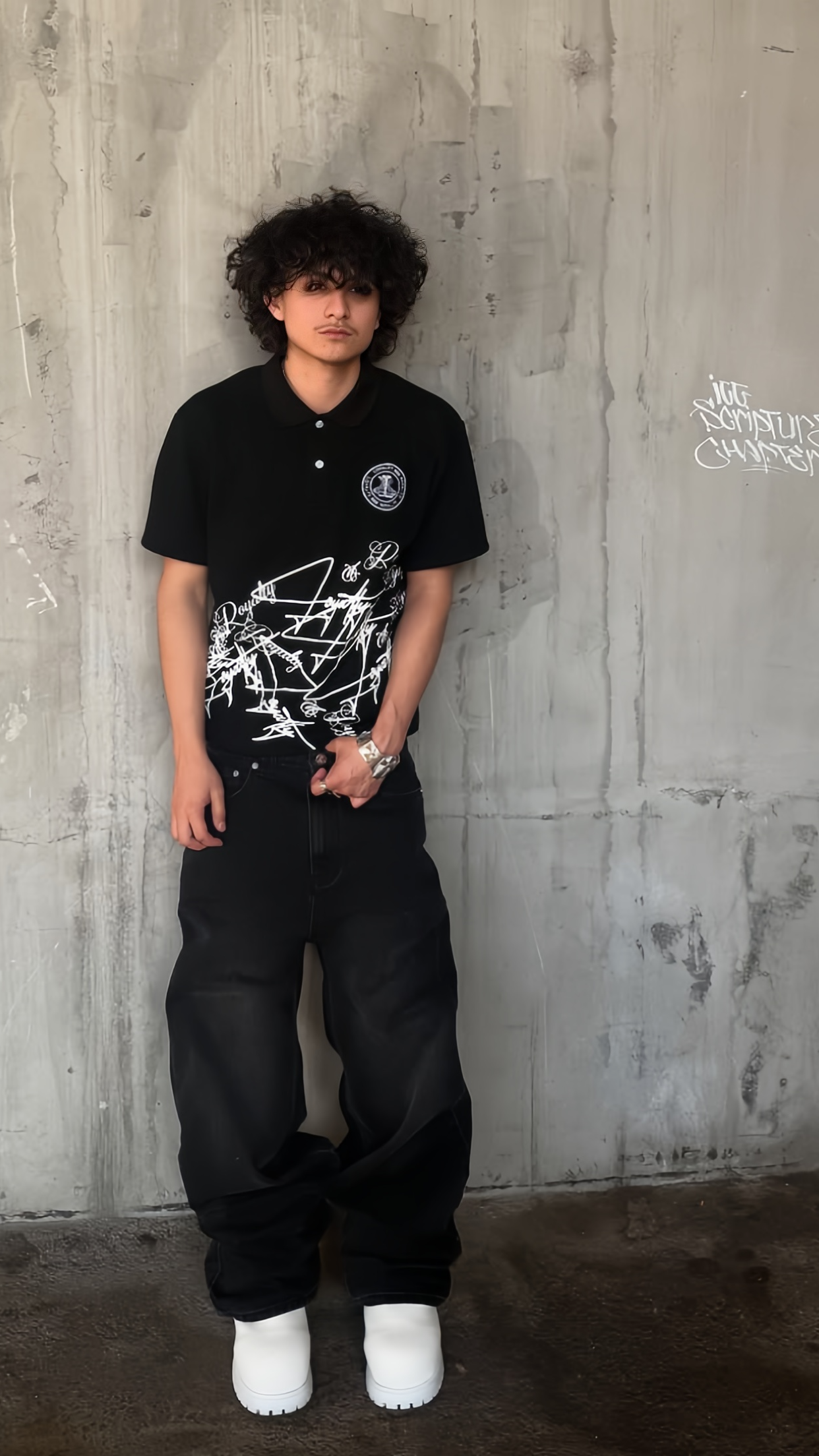 ROYALTY GRAFFITI POLO