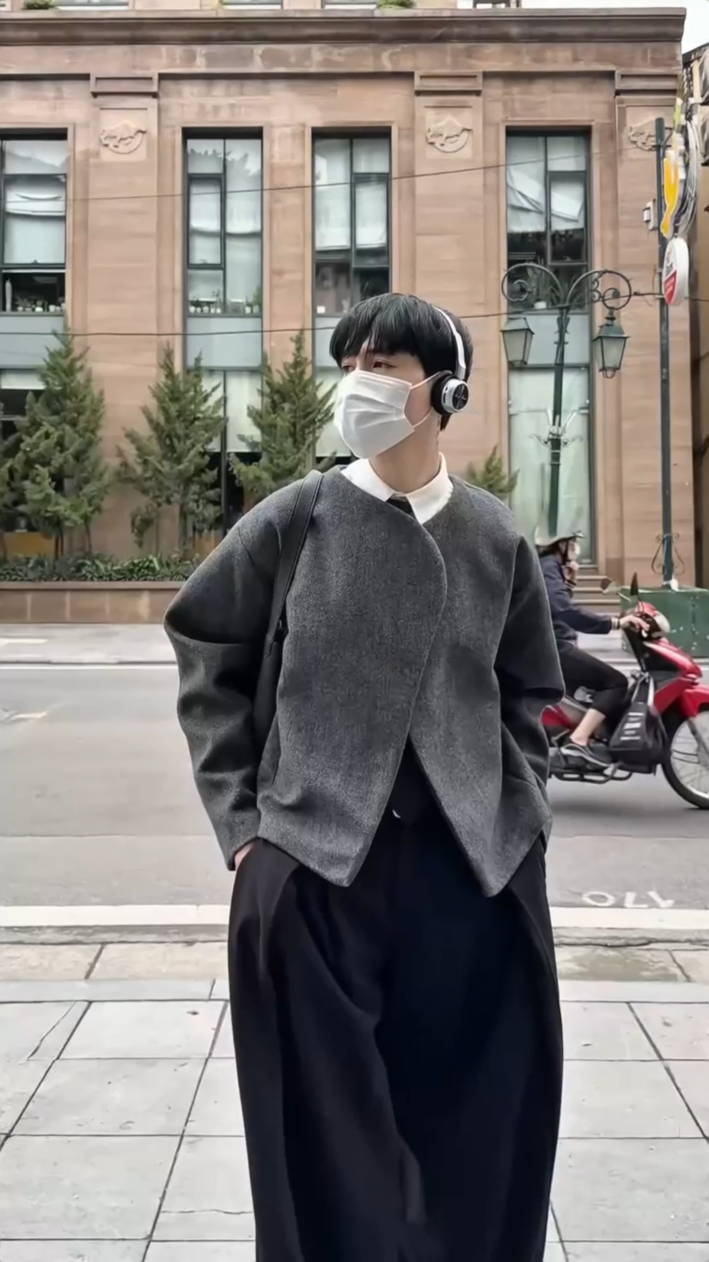 GREY BELLAC WOOL JACKET