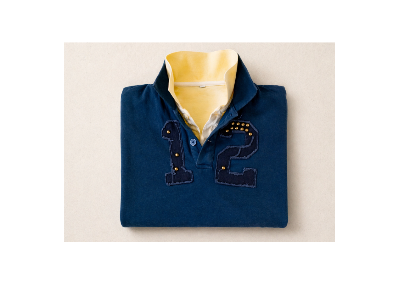 DOUBLE COLLAR RUGBY