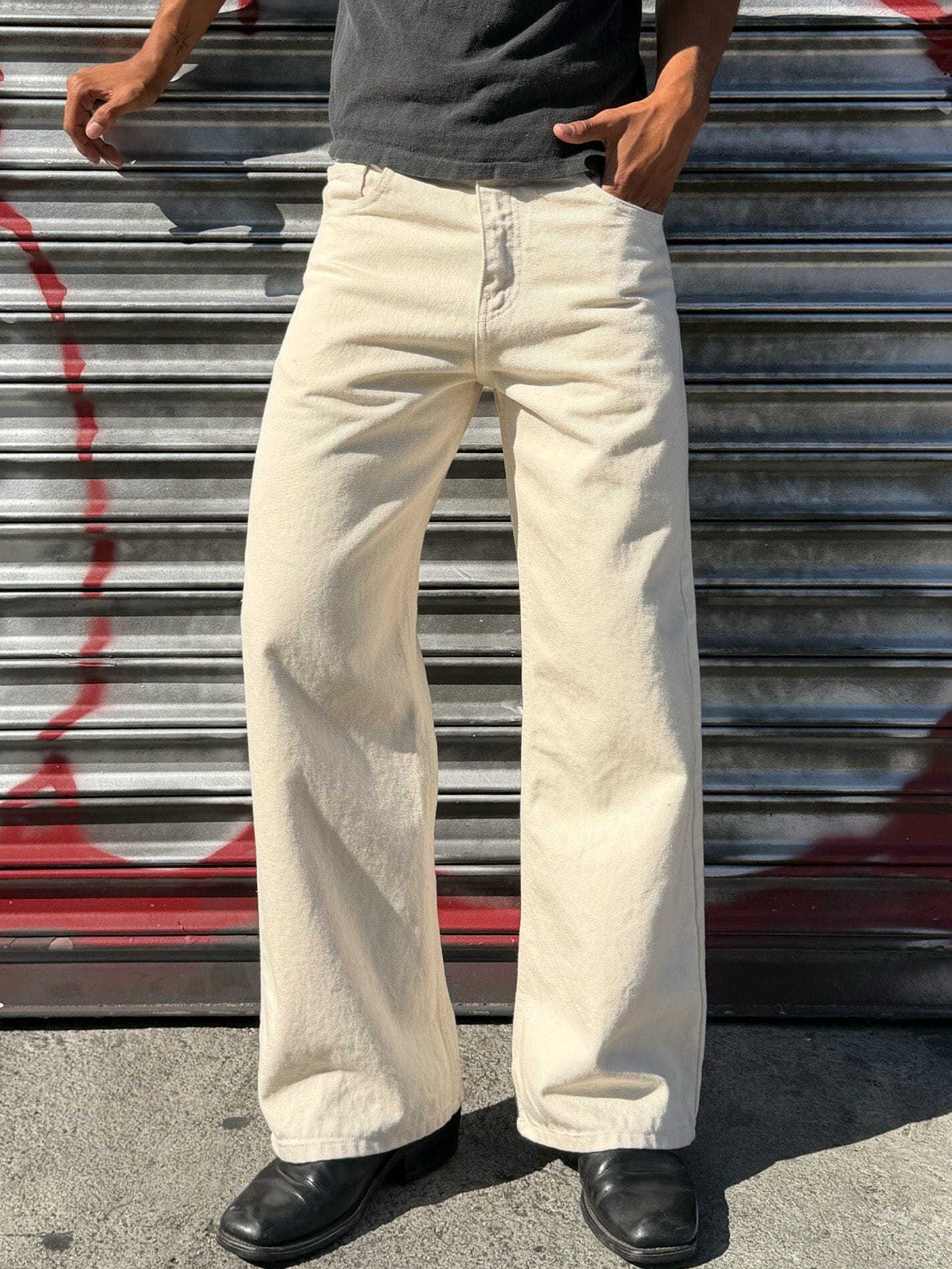 TOKYO STRAIGHT-WIDE LEG JEANS