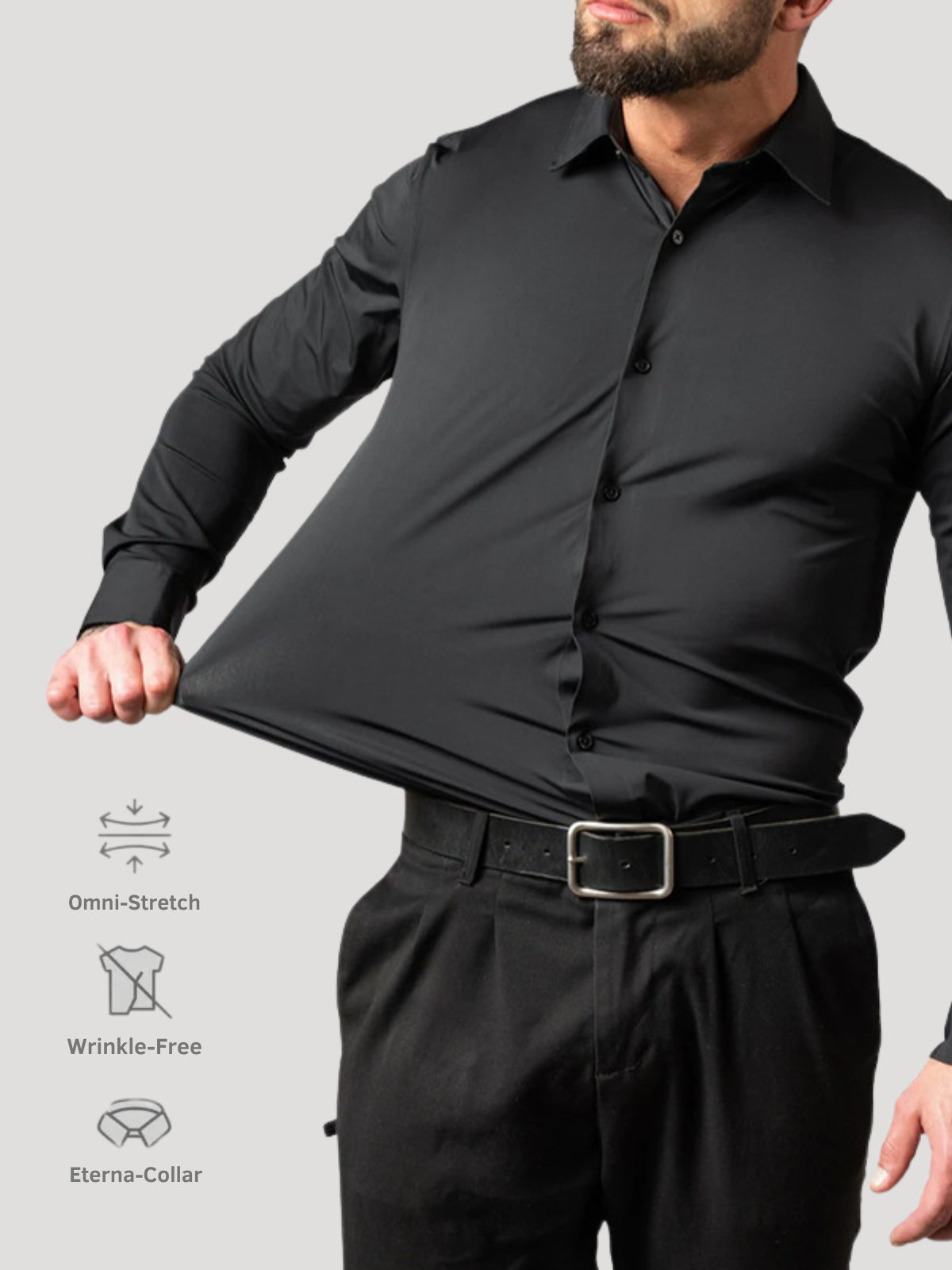 NON-IRON STRETCH SHIRT