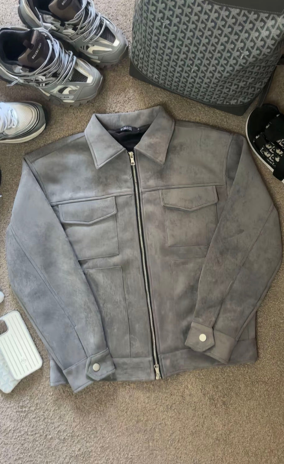 Suede Jacket