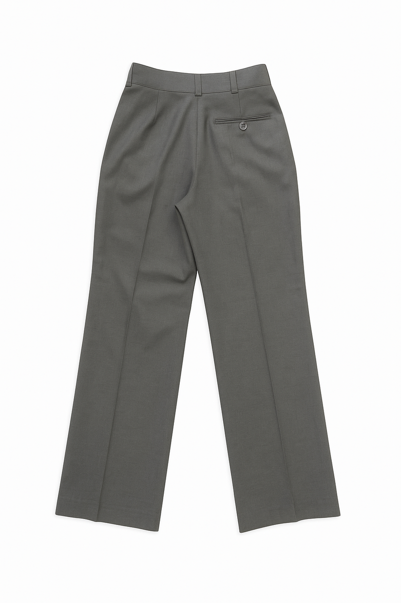 STRAIGHT FIT SINGLE PLEATED TROUSER