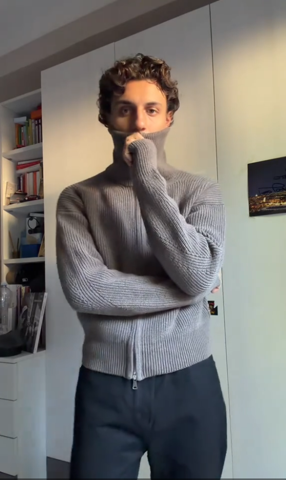 The Essential Ribbed Zip-Up Sweater