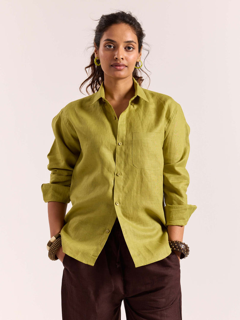 60s Lea Linen Shirt