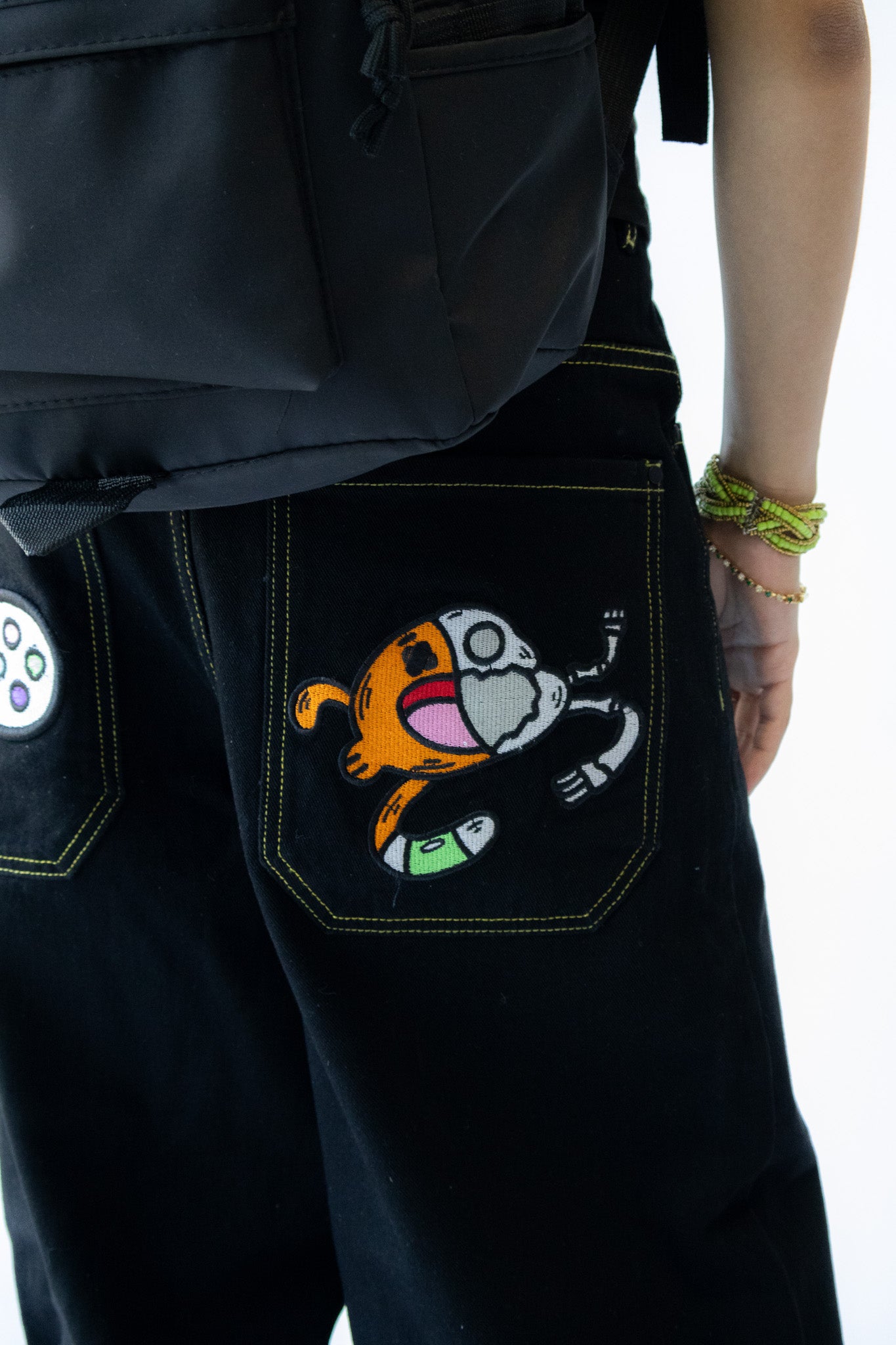 Embroidered Jeans