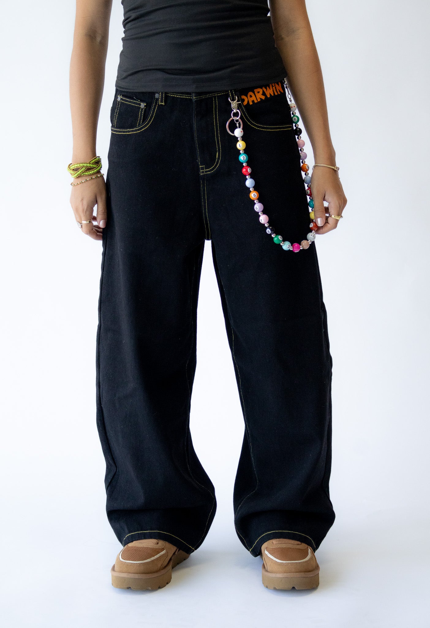 Embroidered Jeans