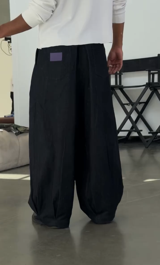 Men’s Oversized Balloon Fit Denim Pants