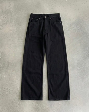 Polka Dot Cuffed Denims