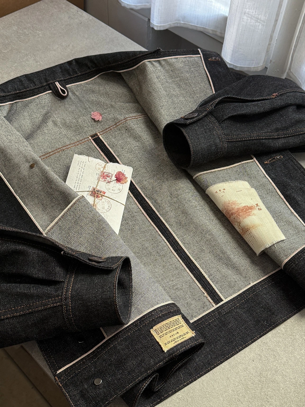 14.9 OZ JAPANESE SELVEDGE DENIM JACKET