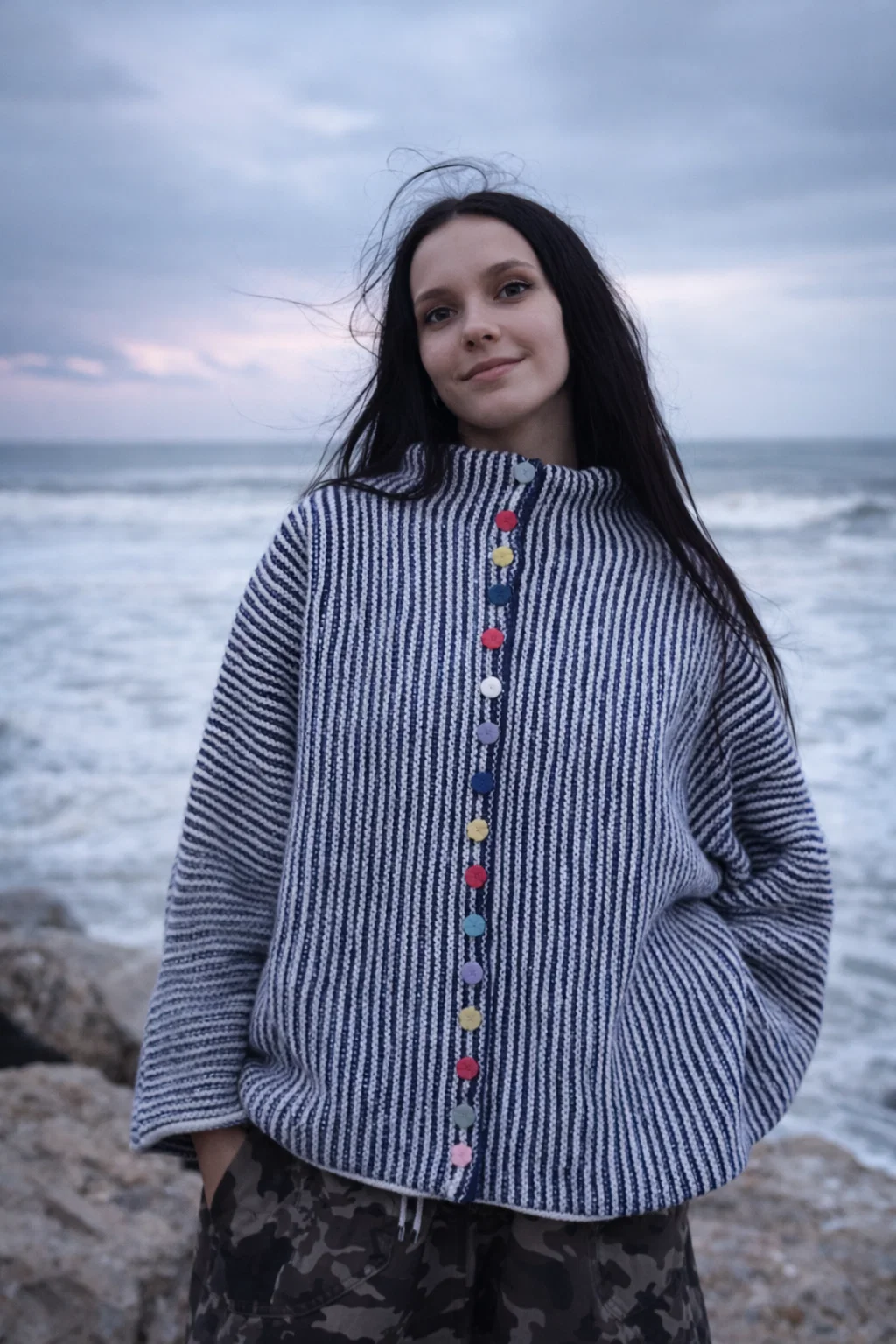 VINTAGE BUTTON CARDIGAN