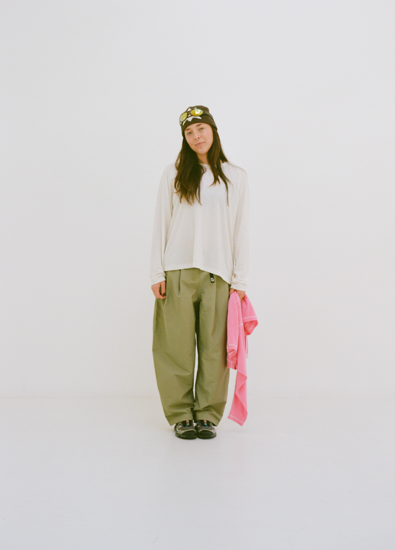 Pleated Hiking Pants