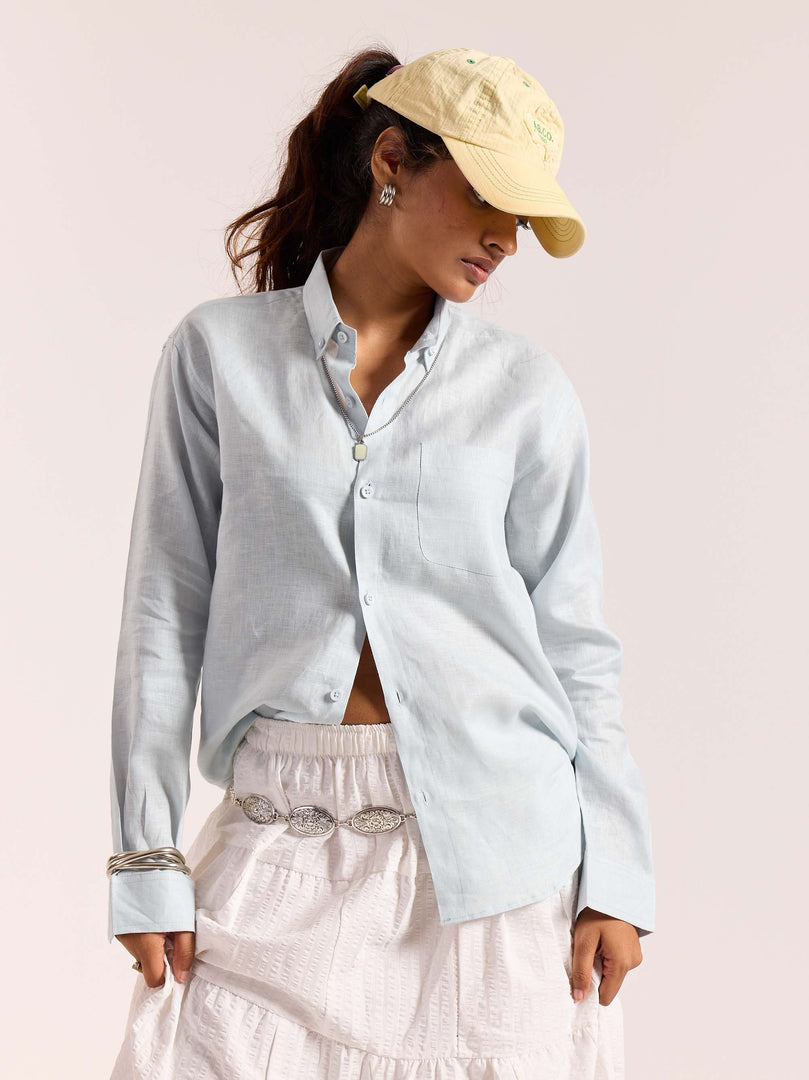 60s Lea Linen Shirt