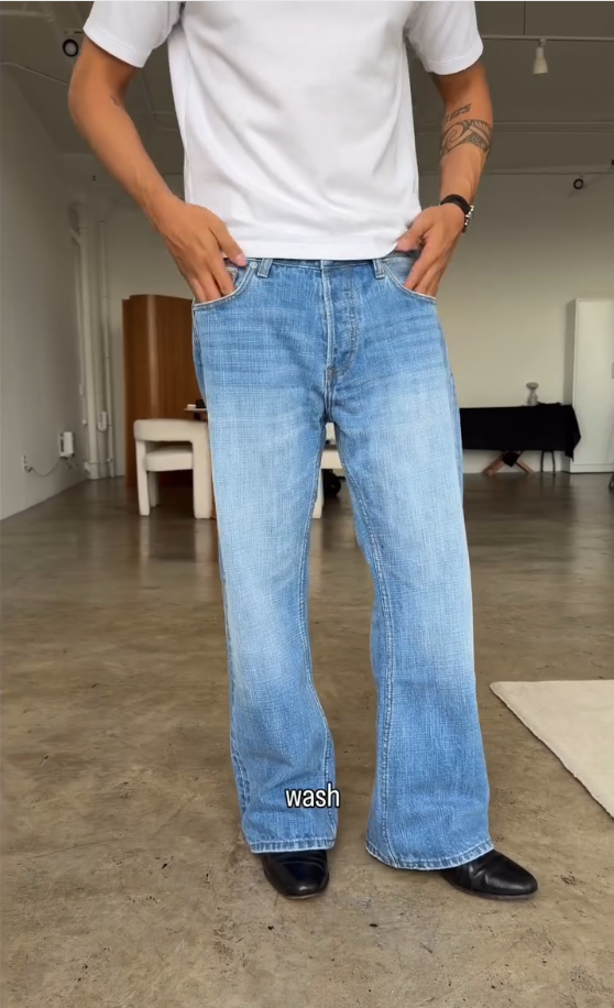 Vintage Flare Denim Jeans
