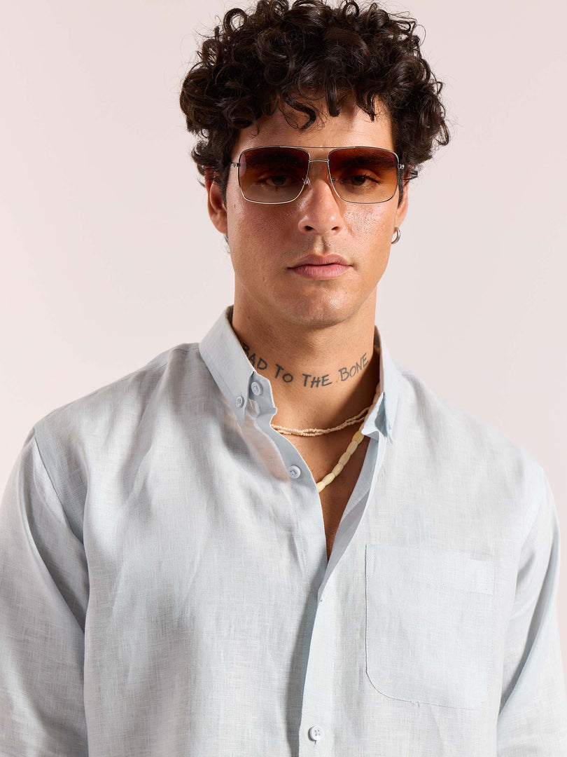 60s Lea Linen Shirt