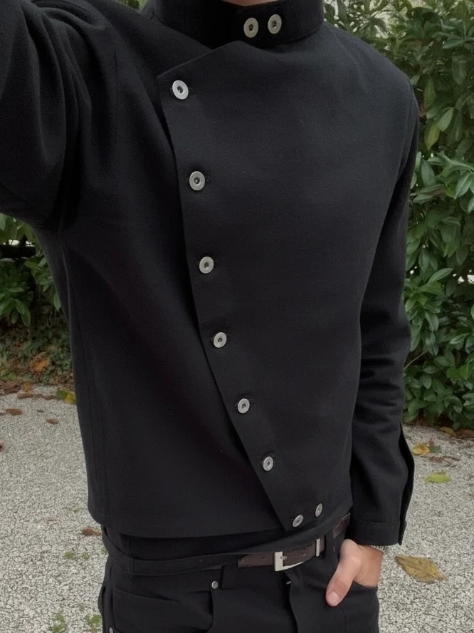 STAND-COLLAR FENCING JACKET